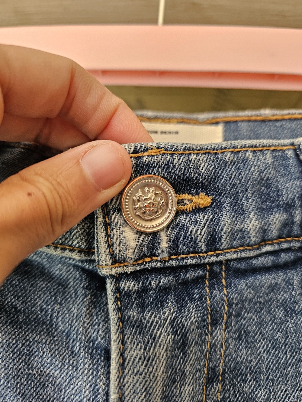 SLVRLAKE London Jean in Blue Bird - Picture 6 of 12